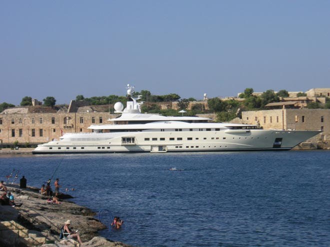Pelorus snapped recently in Malta  © BW Media